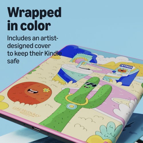 Amazon Kids Kindle Colorsoft 16GB (newest model), lighter 7 glare-free color display, weeks of battery, 1 year Kids+ - 2026 - Desert Dash BUY IN EUROPE