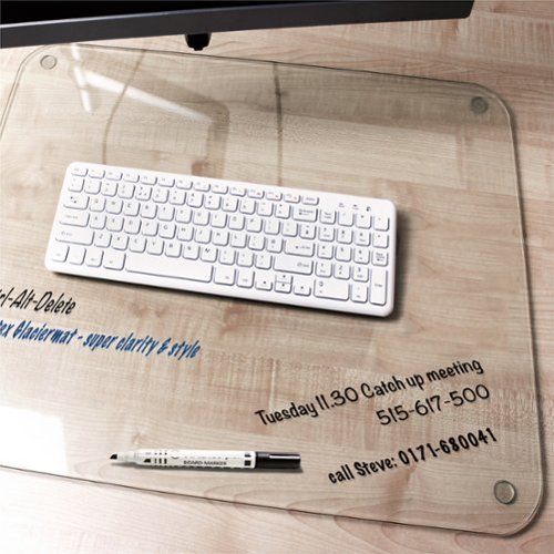 Floortex Desktex Glass Desk Pad - Crystal Clear WHERE TO BUY