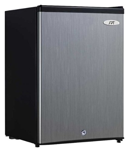 SPT - 2.1 Cu. Ft. Upright Freezer - Stainless Steel-Front_Standard 