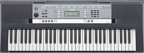  Yamaha - Portable Keyboard with 61 Full-Size Keys - Black