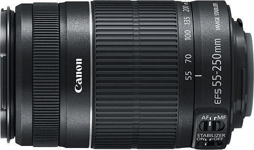 2月21日限定【2本】Canon EF-S18-55mm & 55-250mm Canon EF-S 18-55mm f/3.5-5.6 IS II Zoom Lens with Autofocus