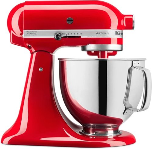 KitchenAid - Artisan Series 5-Quart Tilt-Head Stand Mixer KSM150PSPA - Passion Red