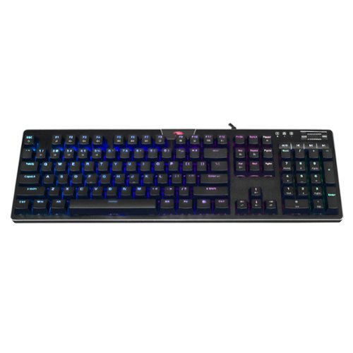 iBUYPOWER  MEK 4 - Full-size Wired RGB Mechanical Tactile Brown Switch Gaming Keyboard with Custom Lighting - Black WORLDWIDE DELIVERY