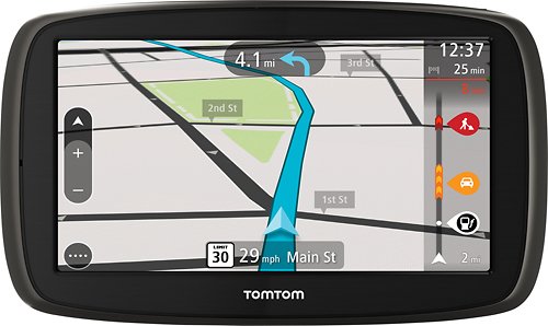  TomTom - GO 60 6&quot; GPS with Built-In Bluetooth and Lifetime Map Updates - Black/Gray