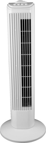  Royal Sovereign - 30&quot; Oscillating Slim Tower Fan - White