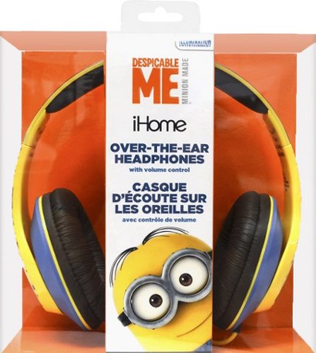  KIDdesigns - Minions Over-the-Ear Headphones - Black
