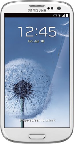  Sprint - Samsung Galaxy S III 4G Prepaid Cell Phone - White