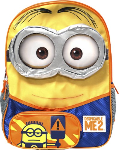  Universal - Minions Despicable Me 2 Backpack - Yellow/Blue