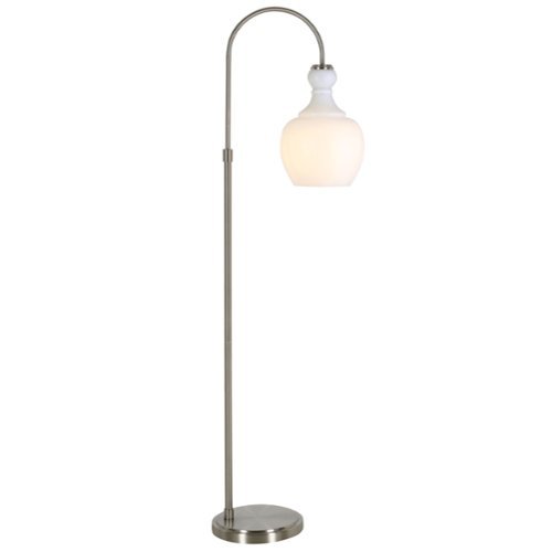 Camden&Wells - Verona Floor Lamp - Brushed Nickel-Front_Standard 