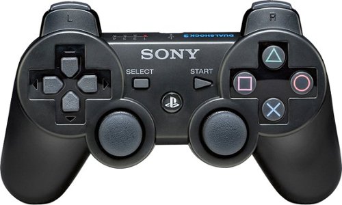  Sony - DualShock 3 Wireless Controller for PlayStation 3 - Black