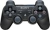 Sony - DualShock 3 Wireless Controller for PlayStation 3 - Black-Front_Standard