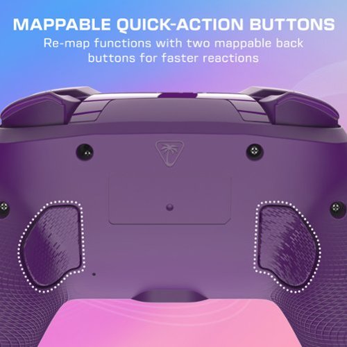 Turtle Beach Afterglow Wave Wireless RGB Gaming Controller for Nintendo Switch 2, Nintendo Switch, Switch Lite, & OLED Model - Purple GLOBAL SHIPPING