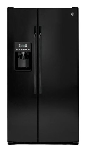  Hotpoint - 25.4 Cu. Ft. Side-by-Side Refrigerator with Thru-the-Door Ice and Water
