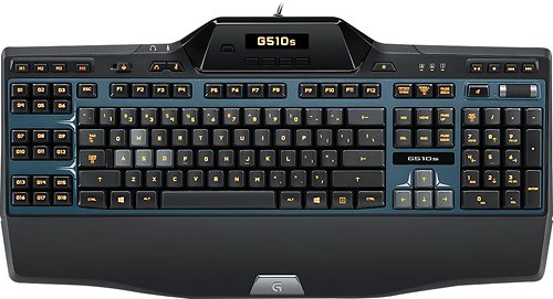 Logitech - G510s Gaming Keyboard - Black/Silver
