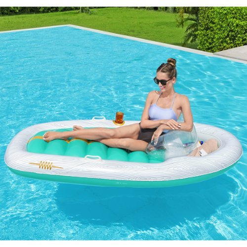 Bestway : H2OGO! 7'1 x 46 Vacation Yacht Lounge, Pool Float, Kids & Adults GLOBAL SHIPPING