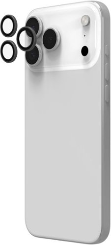 ZAGG Glass Elite Anti-Reflective Lens Protector for Apple iPhone 17 Pro Max/16 Pro Max/Pro/15 Pro Max/Pro - Silver BUY IN EUROPE
