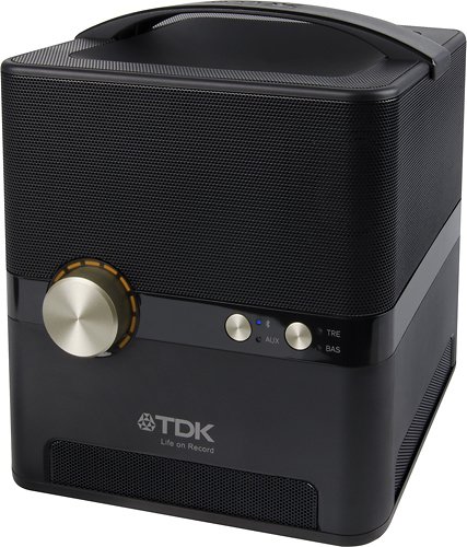  TDK - Life on Record TREK 360 Wireless Weatherproof Speaker - Black