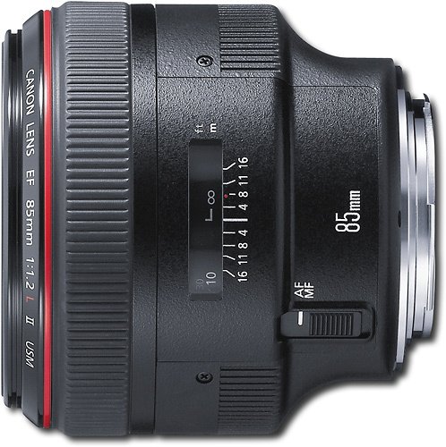 UPC 013803064056 product image for Canon - EF 85mm f/1.2L II USM Medium Telephoto Lens - Black | upcitemdb.com