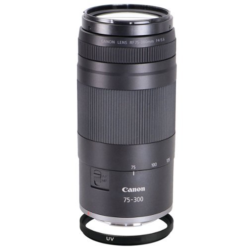 Canon RF 75 300mm f/4 5.6 Lens (Canon RF) with 58mm UV Filter