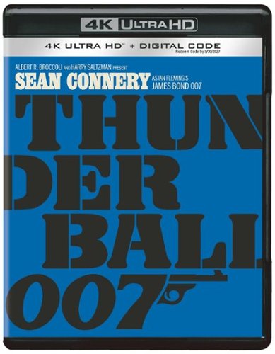  Thunderball (4K Ultra HD + Digital) [UHD] [Standard] [4K Ultra HD Blu-ray]