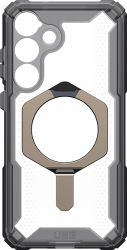 UAG - Samsung Galaxy S25 Plus Plasma XTE Rugged Case w/ Kickstand - Ash/Titanium-Front_Standard 