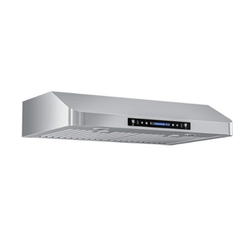 ZJKLA - 30 inches - Externally Vented - Under cabinet Range Hood - Stainless Steel-Front_Standard 