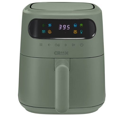 CRUX - 3-qt. Digital Air Fryer Kit with TurboCrisp - Limited Edition Stuffed Olive-Front_Standard 