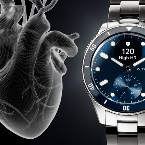 Withings ScanWatch Nova Premium Heart Health Hybrid Smartwatch