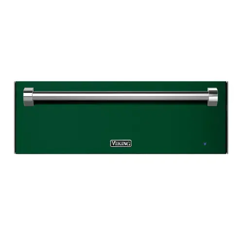 Front. Viking - 30"W. Warming Drawer-Ivy - Ivy.