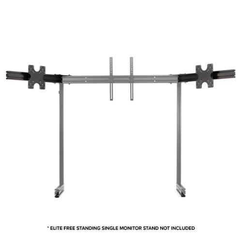 Next Level Racing - Chair Logo Panel - Black-Front_Standard 