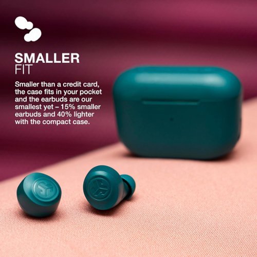 JLab GO Air Pop True Wireless Earbuds - Teal GLOBAL SHIPPING