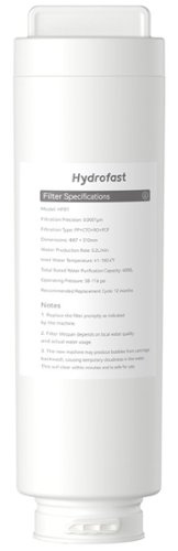 Hydrofast - HF01 RO Filter with 5-Stage Filtration, Replacement for B100 & C100 Reverse Osmosis System, 1-year Lifetime - White