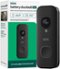 Blink - Battery Doorbell 2K+ (Add-On) — Wireless video doorbell, 2K resolution, enhanced audio - Black-Front_Standard