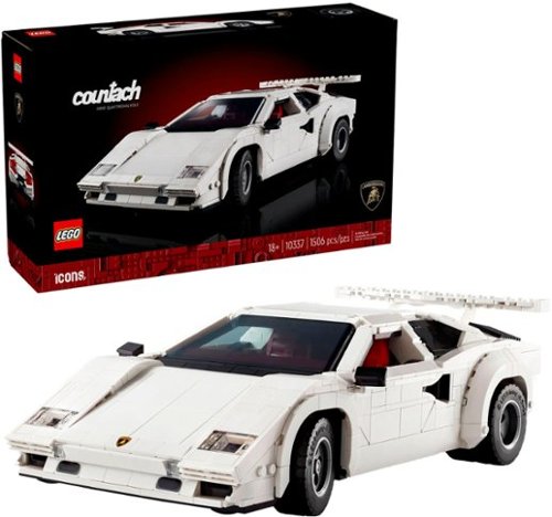 LEGO - Icons Lamborghini Countach 5000 Quattrovalvole Set 10337-Front_Standard