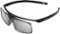 Sony - Passive 3D Glasses - Black-Angle_Standard