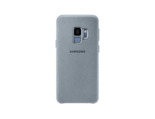Samsung - Galaxy S9 Alcantara Cover I Color: - Pale Blue-Front_Standard 