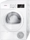 Bosch - 300 Series 4.0 Cu. Ft. 15-Cycle Compact Electric Dryer - White-Front_Standard