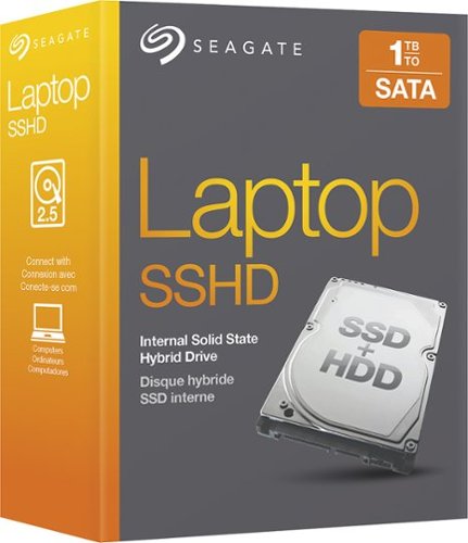  Seagate - 1TB Internal Serial ATA III/Serial ATA II Solid State Hybrid Drive for Laptops