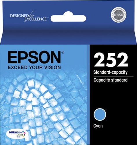  Epson - 252 Standard Capacity Ink Cartridge - Cyan