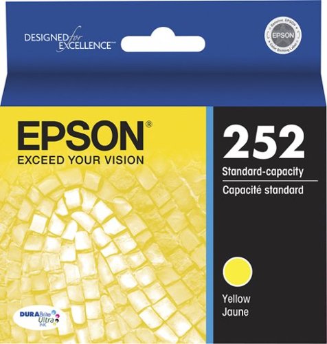  Epson - 252 Standard Capacity - Yellow Ink Cartridge - Yellow