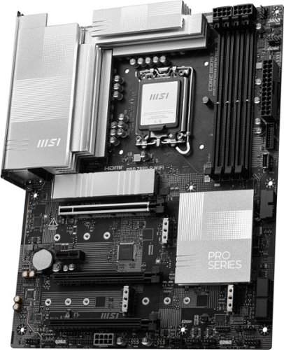 MSI PRO Z890-P WIFI (Socket LGA 1851) Intel Z890 ATX DDR5 Wi-Fi 7 Motherboard - Black WORLDWIDE DELIVERY