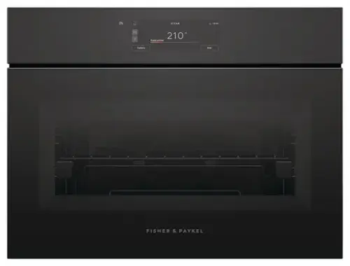 STEAM: 19:30 / 210° Rapid preheat Options Shop FISHER & PAYKEL