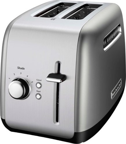  KitchenAid - KMT2115CU 2-Slice Wide-Slot Toaster - Contour Silver