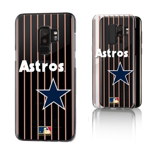 Keyscaper - MLB - Houston Astros Cooperstown Galaxy Clear Case - S24 - Multicolor-Front_Standard 