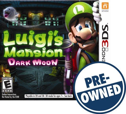  Pre-Owned Luigi's Mansion: Dark Moon - Nintendo 3DS
