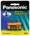 Rechargeable Battery for Select Panasonic Cordless Telephones - Orange-Front_Standard