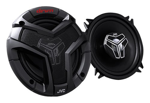  JVC - DRVN 5-1/4&quot; 2-Way Coaxial Car Speakers with Carbon Mica Woofer Cones (Pair) - Black