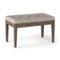 Simpli Home - Waverly Small Tufted Ottoman Bench - Natural-Front_Standard