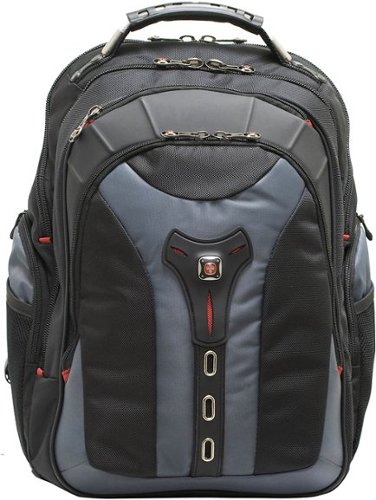  SwissGear - PEGASUS Laptop Backpack - Black/Blue