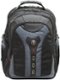 SwissGear - PEGASUS Laptop Backpack - Black/Blue-Front_Standard